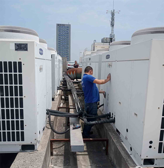 广安市中央空调制热和不制冷系统维修方法